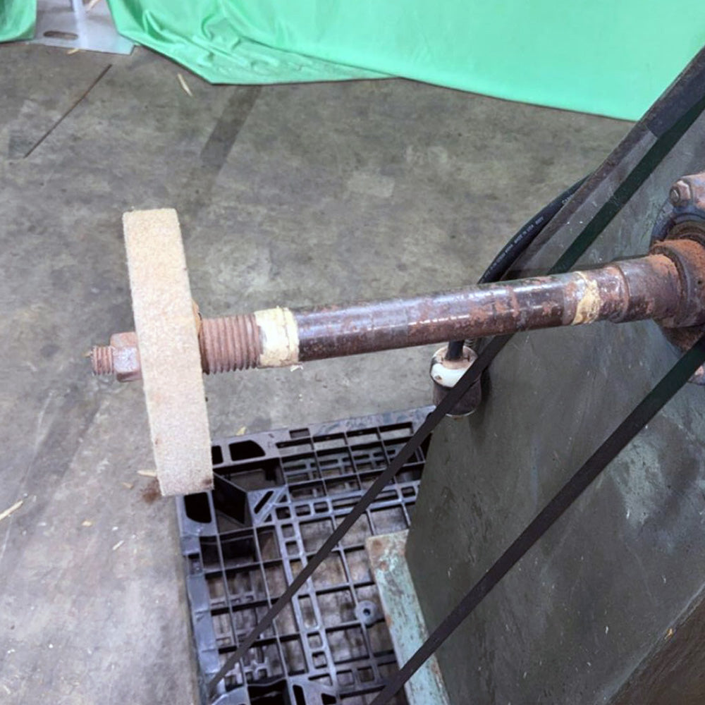 Used Progress P-200 Dual Arm Spindle Sander/Polisher