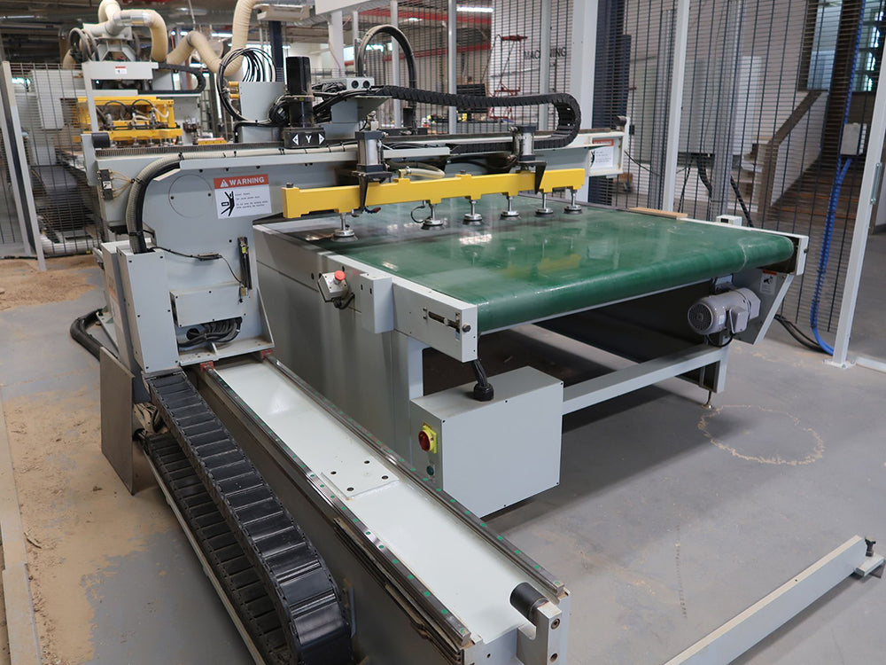 Used 2017 Anderson Technology Bridge Type CNC Router Model Stratos/Pro FI