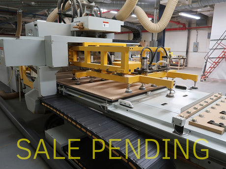 Used 2017 Anderson Technology Bridge Type CNC Router Model Stratos/Pro FI