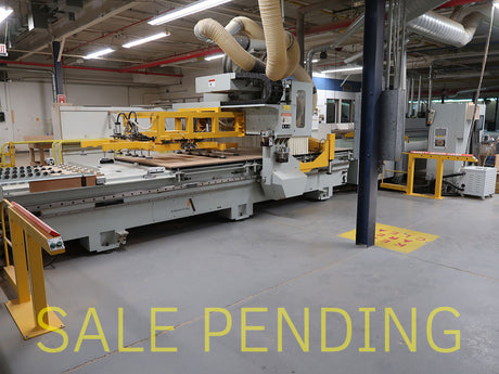 Used 2017 Anderson Technology Bridge Type CNC Router Model Stratos/Pro FI