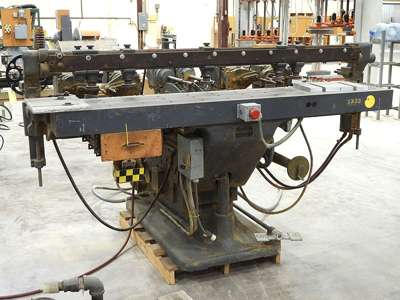 Used B.M. Root Multi-Spindle Horizontal Borer