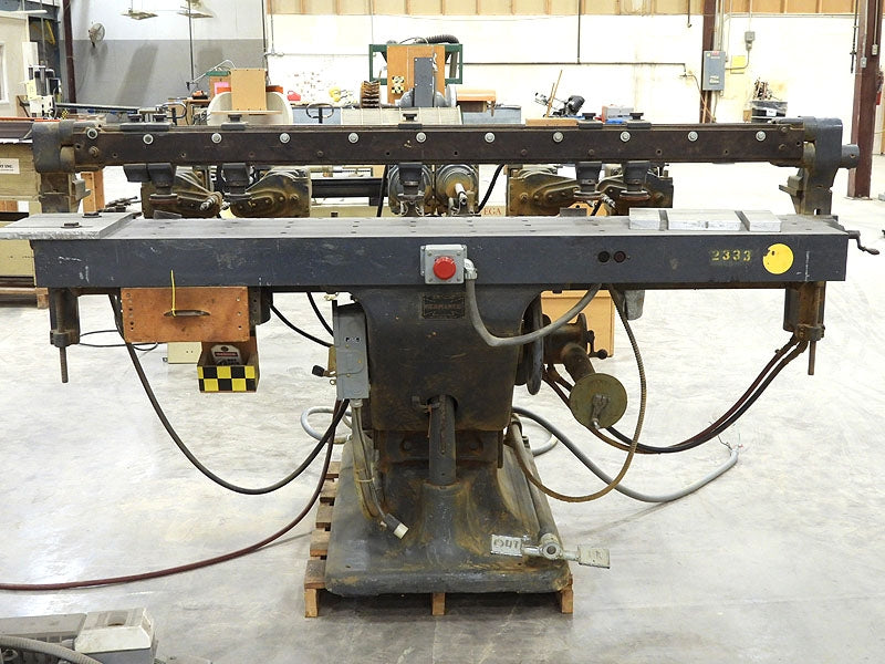 Used B.M. Root Multi-Spindle Horizontal Borer