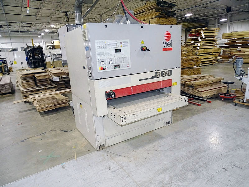 Used Viet SI-321-2200 (43") 3-Head Wide Belt Sander