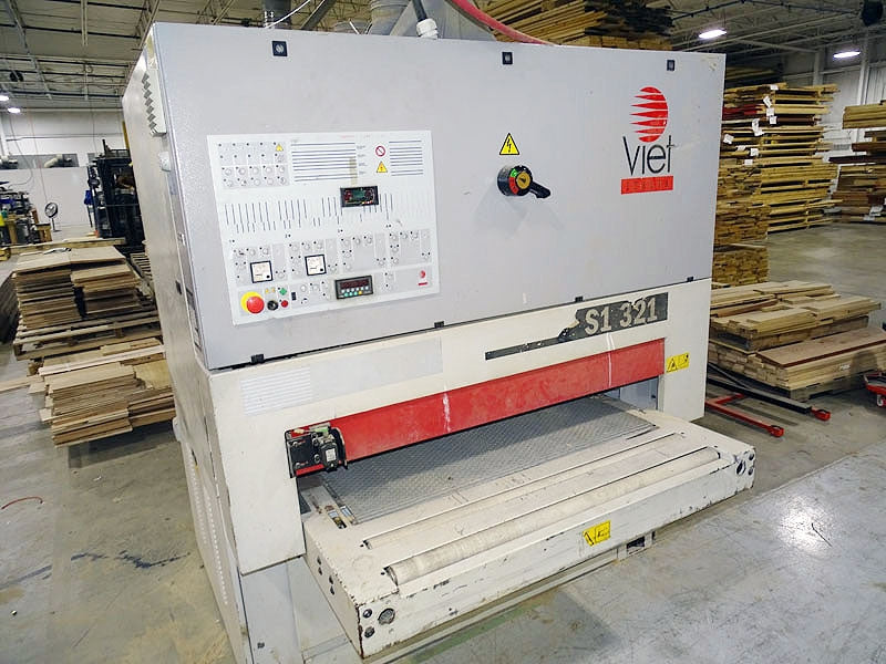 Used Viet SI-321-2200 (43") 3-Head Wide Belt Sander