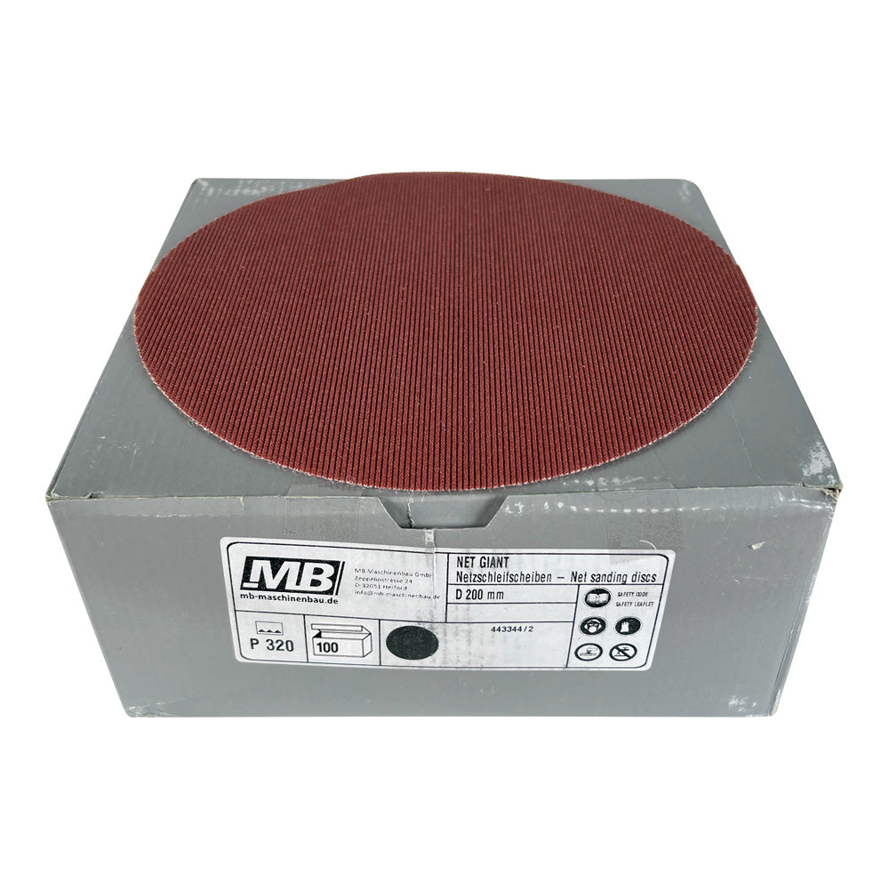 MB Sanding Disc 500NET-K320 Form 610 Mesh Abrasive