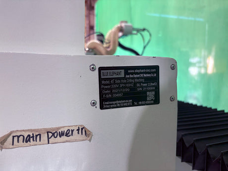 Used 2021 Blue Elephant 45 Side Hole Drilling Machine