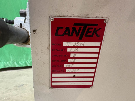 Used Cantek JF-330A Profile Grinder