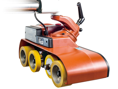 Co-Matic DC40 - 4 Wheel Variable Speed Feeder 220V 3PH with Universal Stand