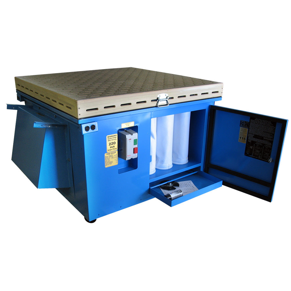 Denray Model 4800 Tube Filtration Downdraft Table