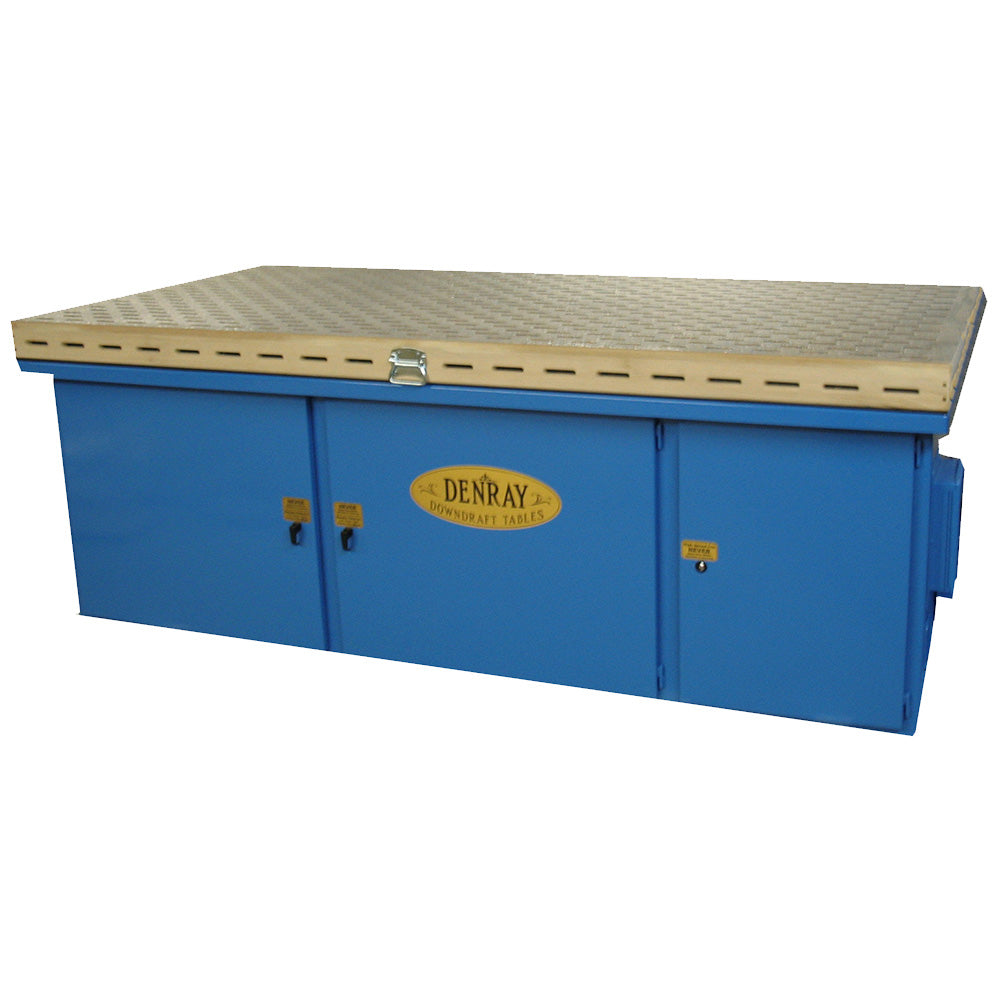 Denray Model 9600B Cartridge Filtration Downdraft Table