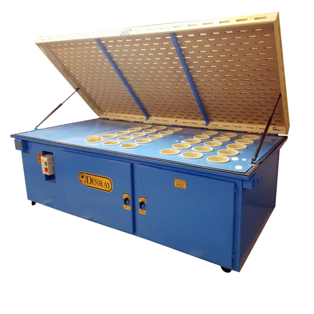 Denray Model 9600 Tube Filtration Downdraft Table