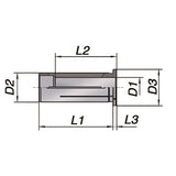 ETP HS 1/2" - 1/4" Reduction Sleeve