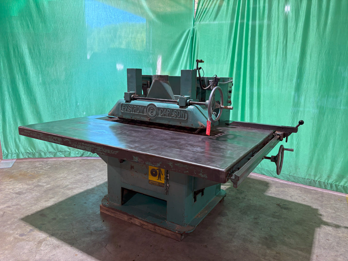 Used Ekstrom Carlson 18" Straight Line Ripsaw