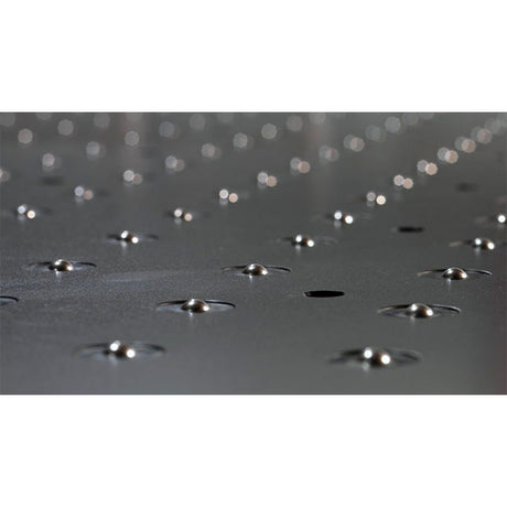 Make material loading and unloading easier with optional air floatation table tops.