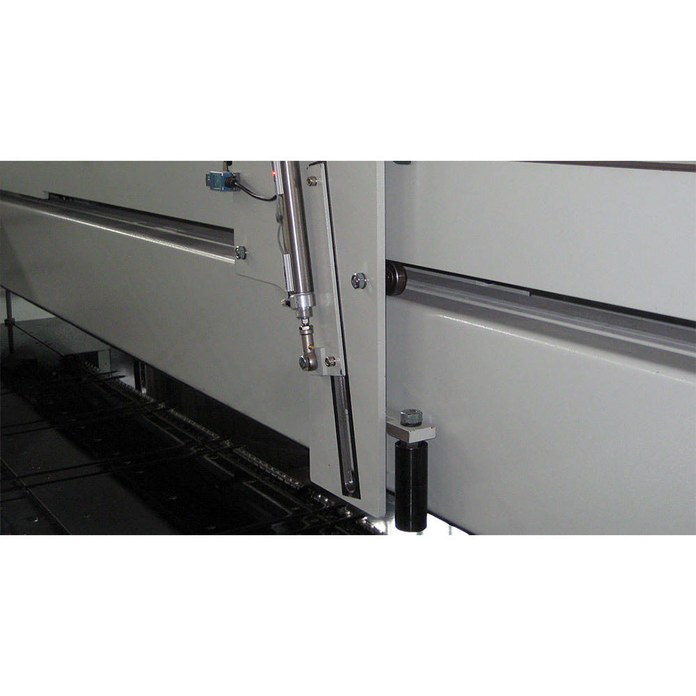 Encoded, Motorized, Dual Material Side Alignment