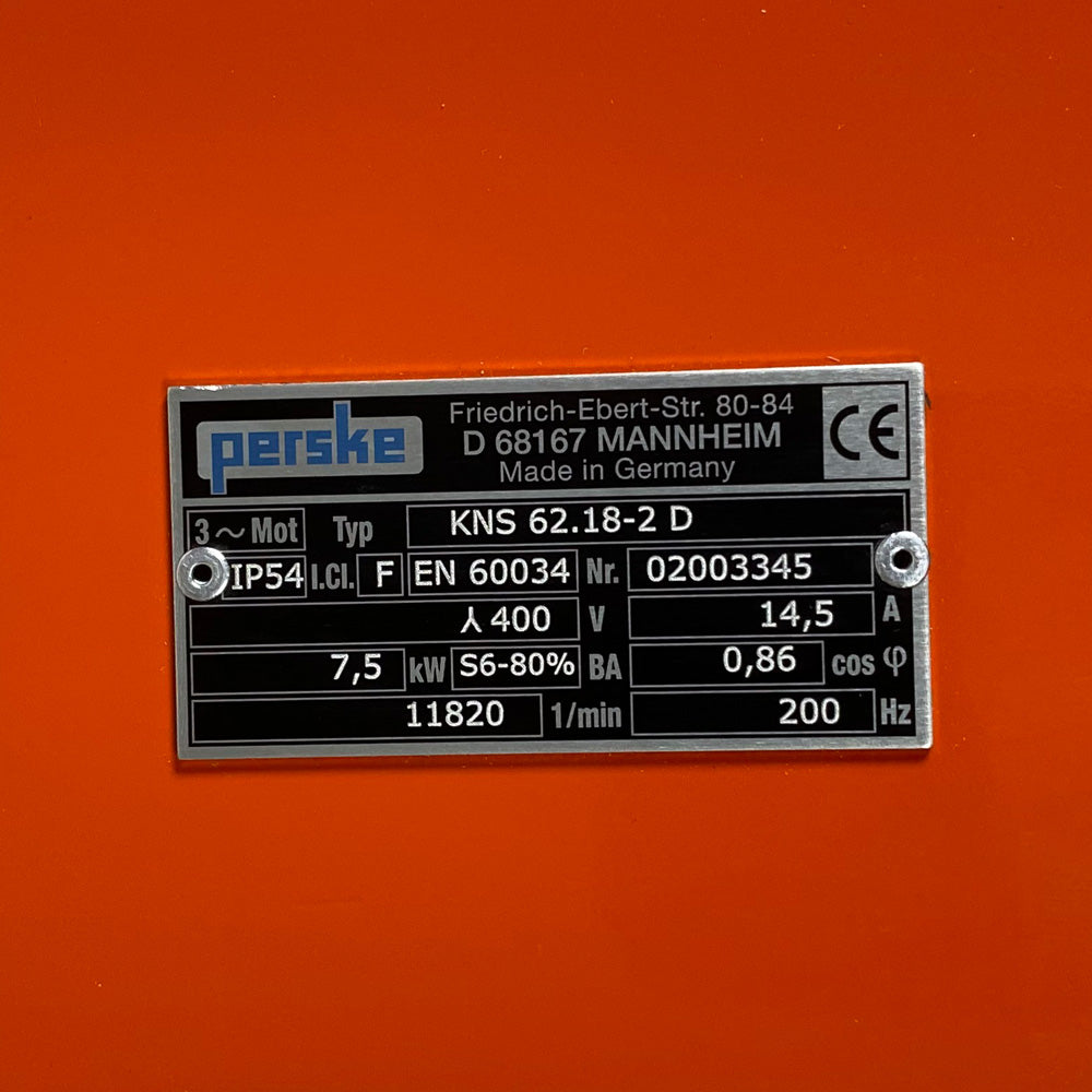 Marinus Powermax Left Mill Motor - Perske KNS 62.18-2D