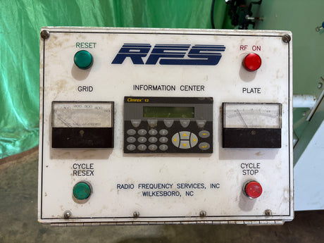 Used RFS "SL3460" Radio Frequency Slant Edge Gluer