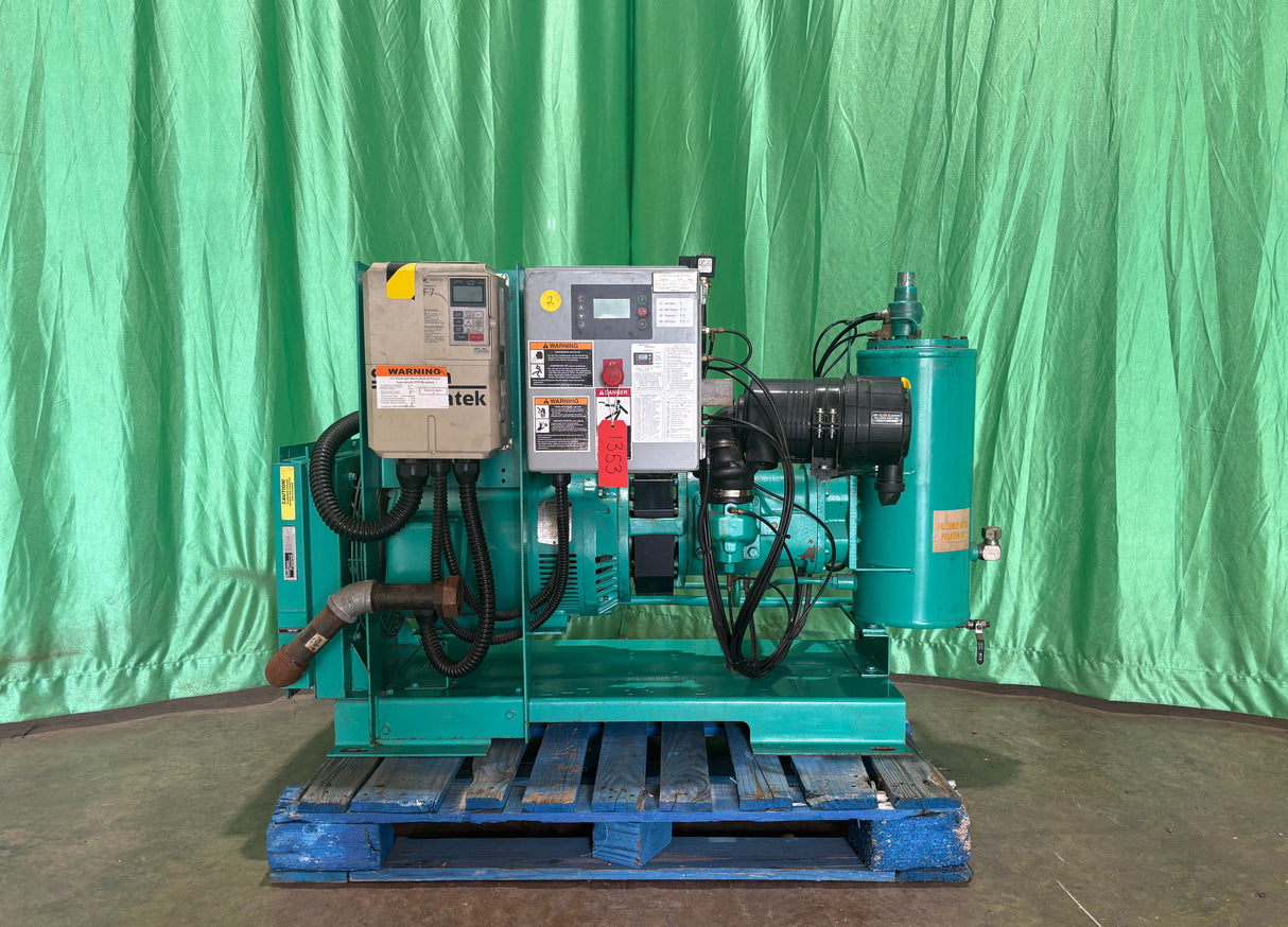 Used 2007 Sullivan Palatek D4-25 VFD Screw Air Compressor