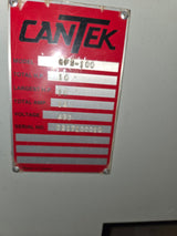 Used 2017 Cantek CFS100 Automatic Defect Cutoff Chop Saw