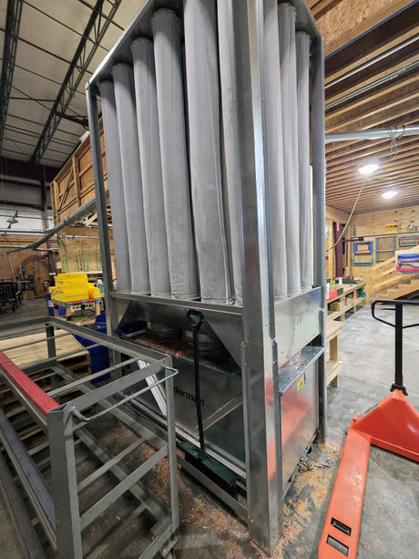 Used 2019 Nederman S-1000 Dust Collector with Dump Bin