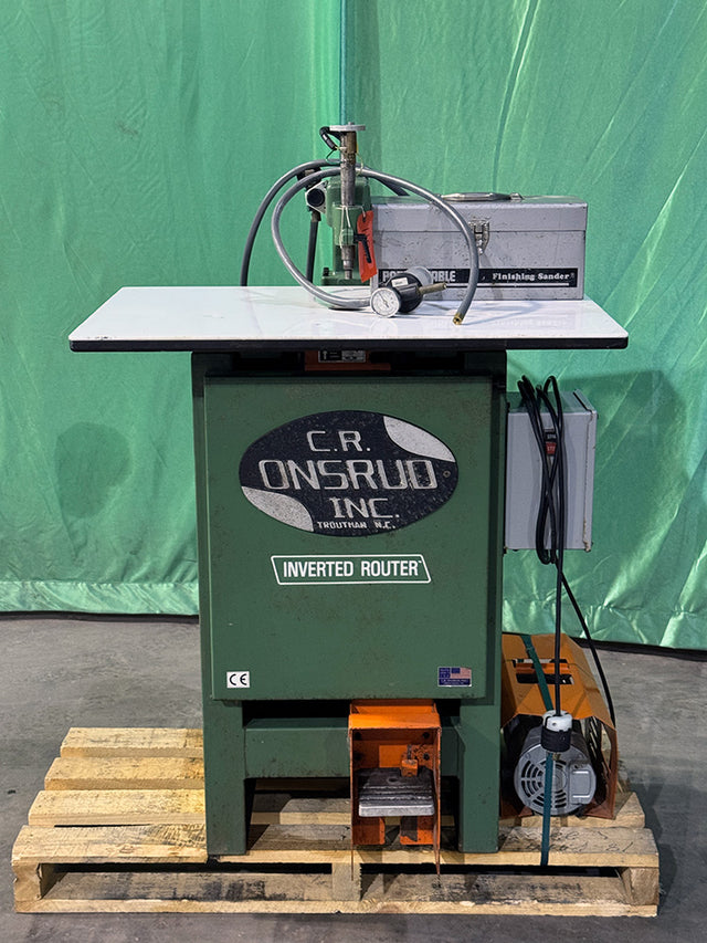 Onsrud Router Logo Used C.R. Onsrud Inverted Pin Router Model 2003 – Highland Automation