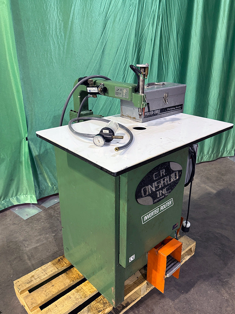Onsrude Inverted Router Used C.R. Onsrud Inverted Pin Router Model 2003 – Highland Automation
