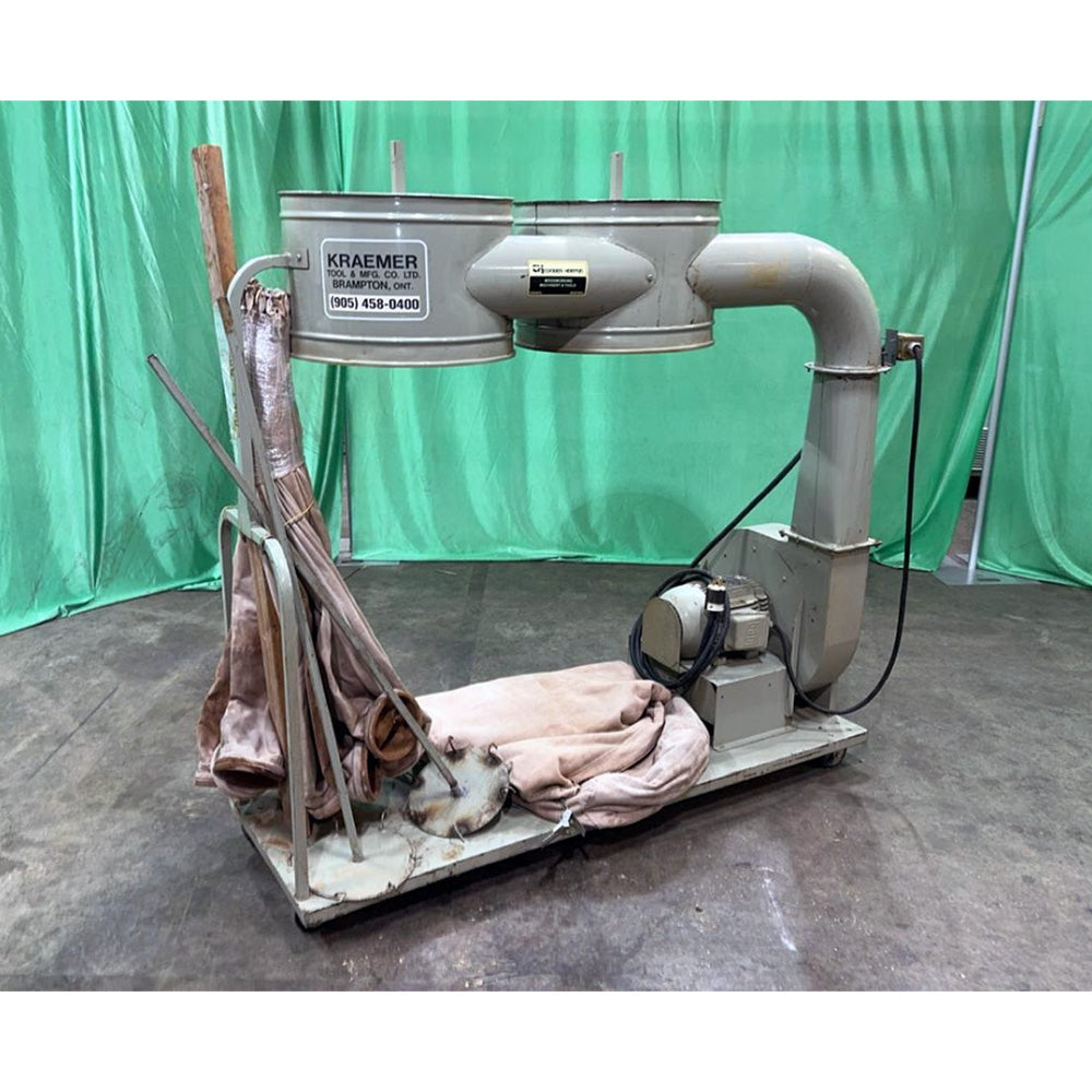 Used 1999 Kraemer KTM S 52-12 5HP Dust Collector