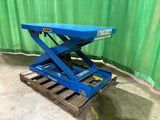 Used Bishamon EZ-Loader Pneumatic Self-Leveling Scissor Lift Table