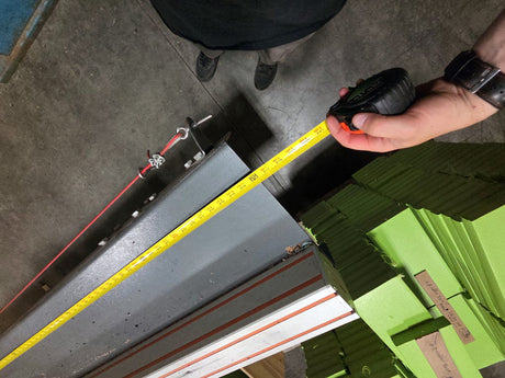 Used Cantek PCS-18 Upcut Saw with Tigerstop