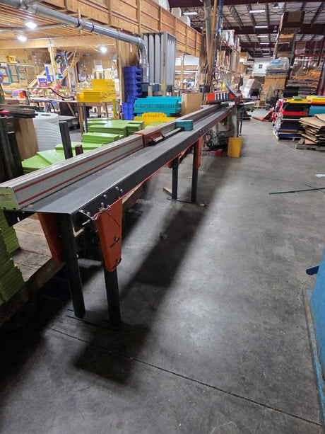 Used Cantek PCS-18 Upcut Saw with Tigerstop