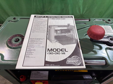 Used General Planer Model 30-010SM1