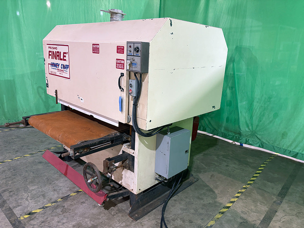 Used Haney Pro Sand Finale 36" Wide Variable Speed Orbital Sander with Brush
