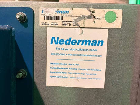 Used Nederman S-1000 with dump bin