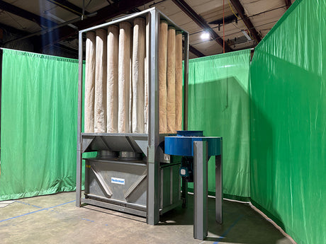 Used Nederman S-1000 with dump bin