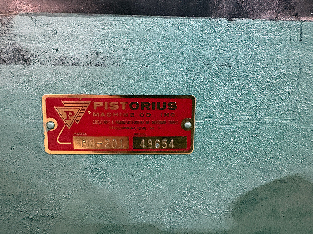 Used Pistorius Double Miter Saw Model MN201