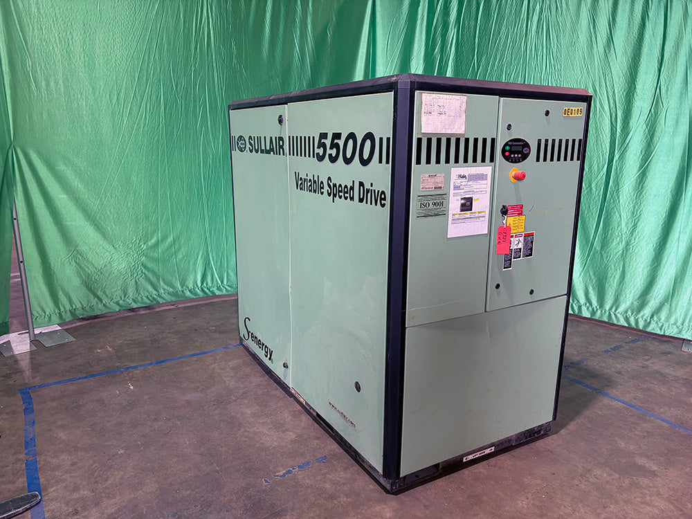 Used Sullair 5590V-AC 75 VSD Rotary Screw Air Compressor