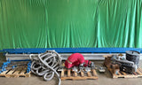 Used Vaculex Lifter with Vacuum Pump and Gorbel Ceiling Mounted Monorail