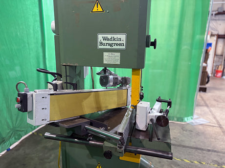 Used Wadkin Bursgreen Bandsaw Model C5 SN: C5-83495
