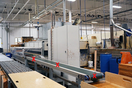 Used VENJAKOB "VENFLOW" STAINING LINE AND FLOW COATING MACHINE (2015)