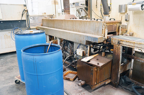 Used VENJAKOB "VENFLOW" STAINING LINE AND FLOW COATING MACHINE (2015)