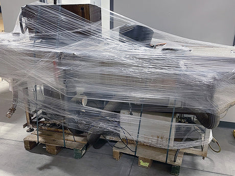 Used VENJAKOB "VENFLOW" STAINING LINE AND FLOW COATING MACHINE (2015)