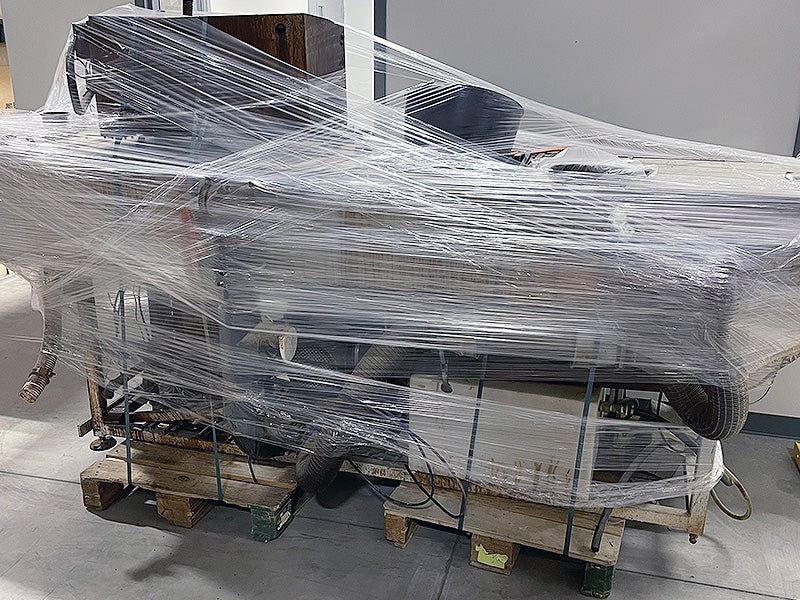 Used VENJAKOB "VENFLOW" STAINING LINE AND FLOW COATING MACHINE (2015)