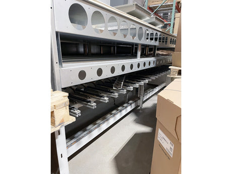 Used VENJAKOB "VENFLOW" STAINING LINE AND FLOW COATING MACHINE (2015)