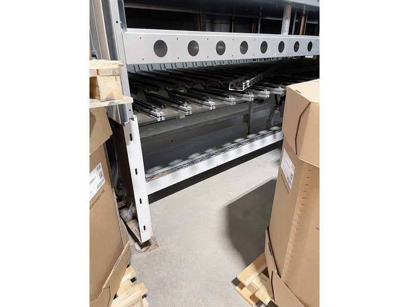 Used VENJAKOB "VENFLOW" STAINING LINE AND FLOW COATING MACHINE (2015)