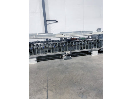 Used VENJAKOB "VENFLOW" STAINING LINE AND FLOW COATING MACHINE (2015)