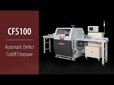 Cantek CFS100 Automatic Defect Cutoff Chop Saw