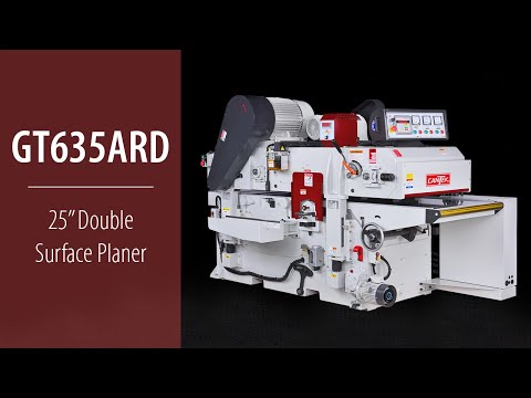 Cantek GT635ARD 25" Double Surface Planer