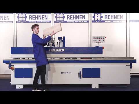 Rehnen KBA Profile and Edge Sanding Machine