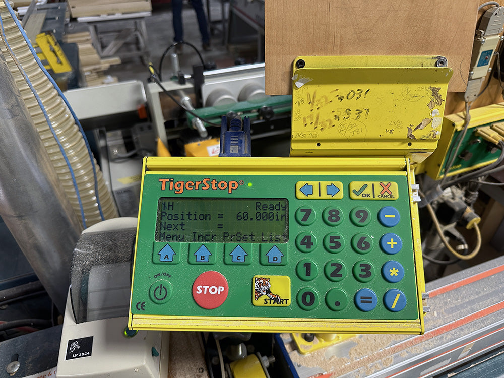 Used Whirlwind Saw with Downloadable Tigerstop